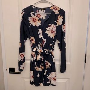 Dalia Navy Romper